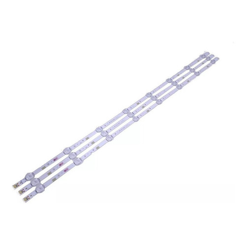 Kit Barra LED TV Samsung Un40J5200, UN40J5290AG, LM41-00465A - Kit Completo Barras Novas em Alumínio