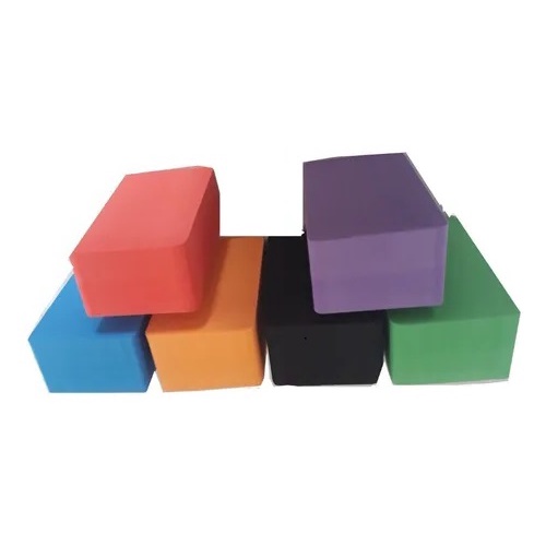 Imagem KIT 2 BLOQUINHOS PARA EXERCIO EM EVA 22X11X8 alongamento/yoga/pilates
