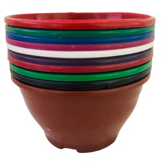 Kit 30 Vasos Cuias 13 cm 500ml COLORIDAS para Plantas e Flores em Oferta na Shopee