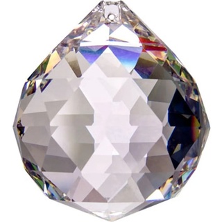 Esfera Cristal Asfour Multifacetada 40mm Feng Shui