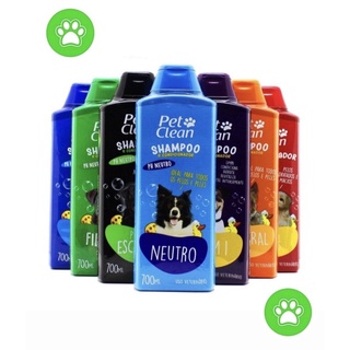 Shampoo E Condicionador Para Cachorro, Gato e Cavalo Pet Clean 700ml