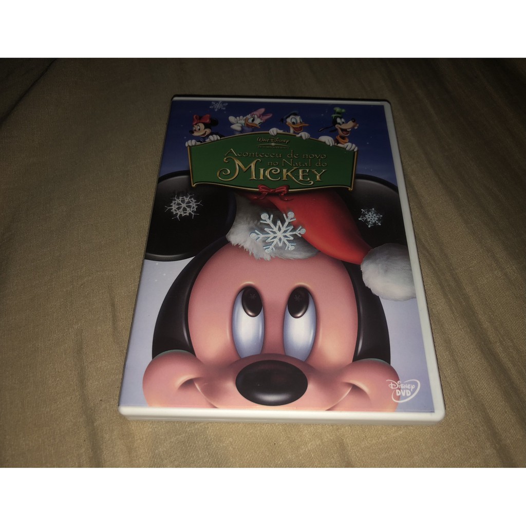 DVD Aconteceu de Novo no Natal do Mickey - Raríssimo | Shopee Brasil