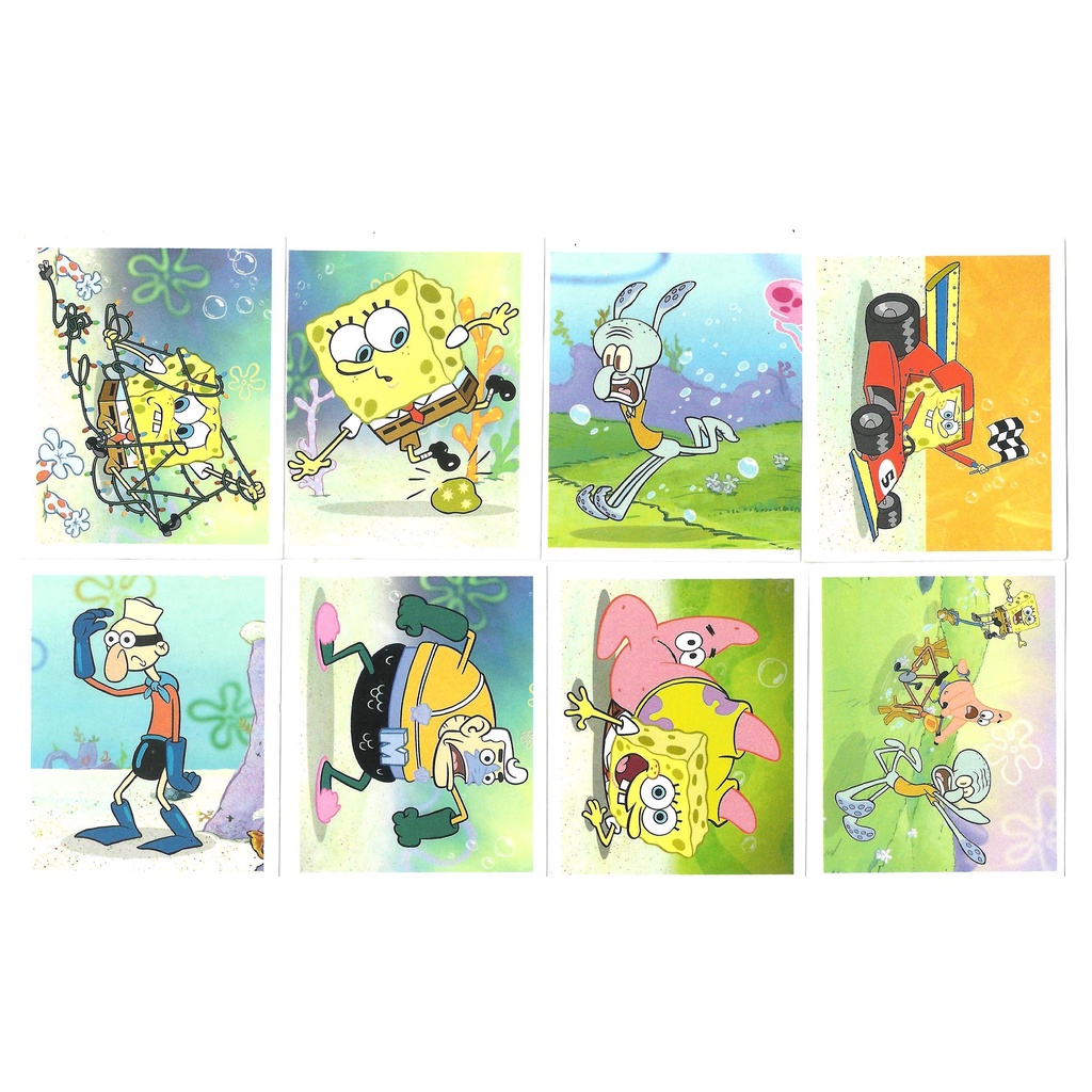 Figurinhas cromo Álbum Bob Esponja - ano 2006 - A6 | Shopee Brasil