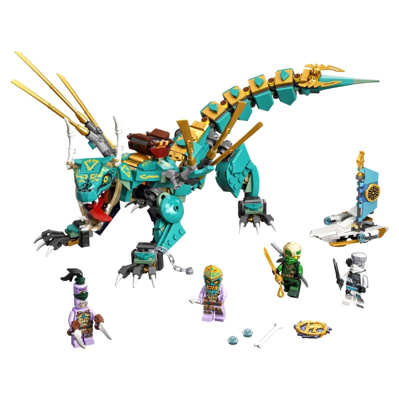 530pçs Dragão Ninjago Com Lego Conjunto Infantil Montado Blocos De Construção Compatíveis Brinquedos Educacionais Presente