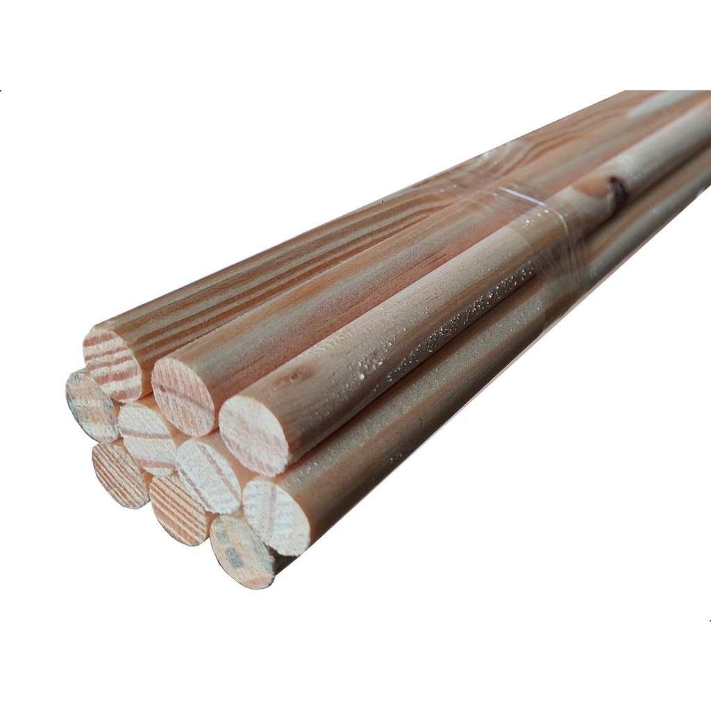 Poleiro de Madeira Aves Bastão Pinus Liso 15mm 1M 10un em Oferta na Shopee