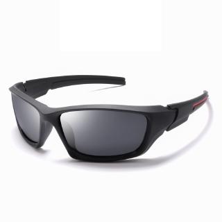 Homens Óculos De Sol Polarizados Bicicleta Rectângulo Para Ciclismo Ao Ar Livre Esportivos Moda Grande Armação Masculino Marca UV400 Tendência Masculina Anti-UV