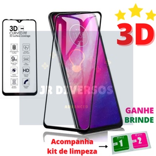 Película De Vidro 3D Frontal Full Vidro Temperado Note 8/Note 9/Note 10/S20FE/A32