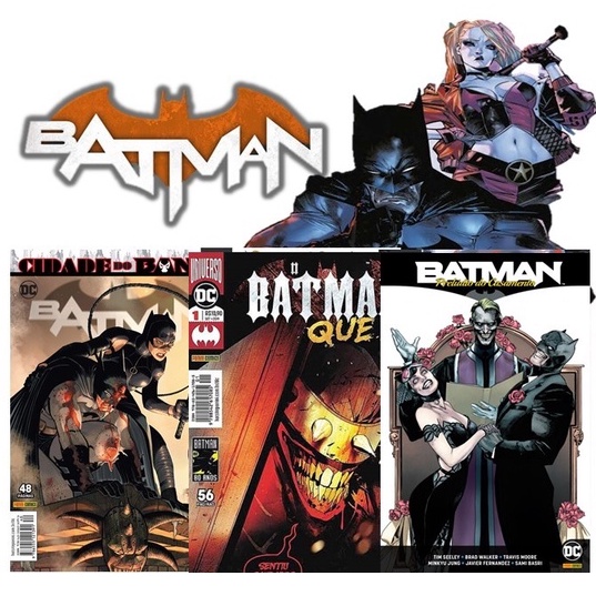 Hq Gibi Batman Renascimento Batman Que Ri Batman Superman Dc Comics Shopee Brasil