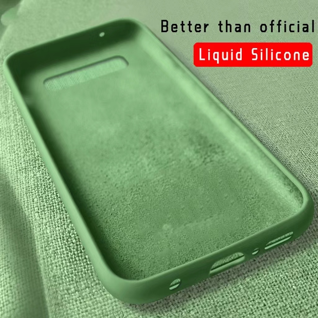 Capa Case de Silicone Tpu com Veludo Samsung Galaxy S8/S8Plus/S9/S9Plus/S10/S10E