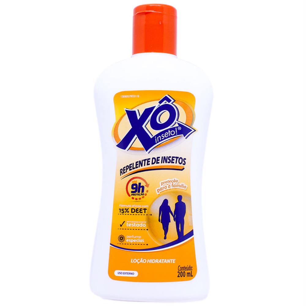 Repelente Xô Inseto até 9h de Proteção Loção Hidratante C/200ml