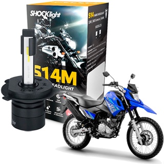 Lâmpada Led Shocklight Farol Moto Yamaha Xtz 150 Crosser em Oferta na Shopee