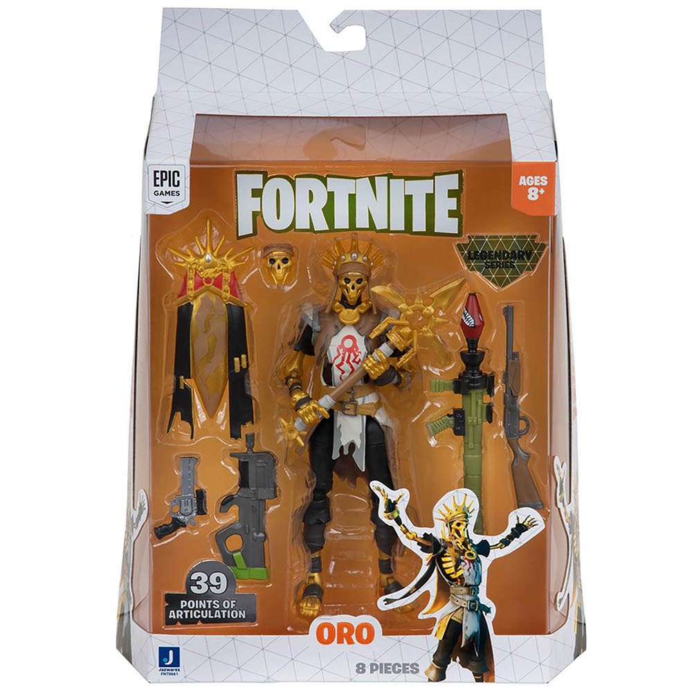Fortnite - Legendários - Figuras 15 Cm - Oro - Hobbies & Collections