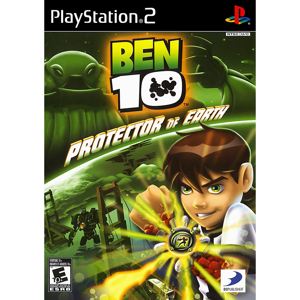 Ben 10 Protector of Earth jogo playstation ps2 + fini