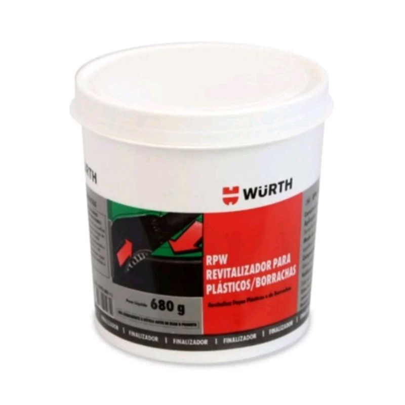 Revitalizador Automotivo para Plásticos e Borrachas Wurth 680gm em Oferta na Shopee