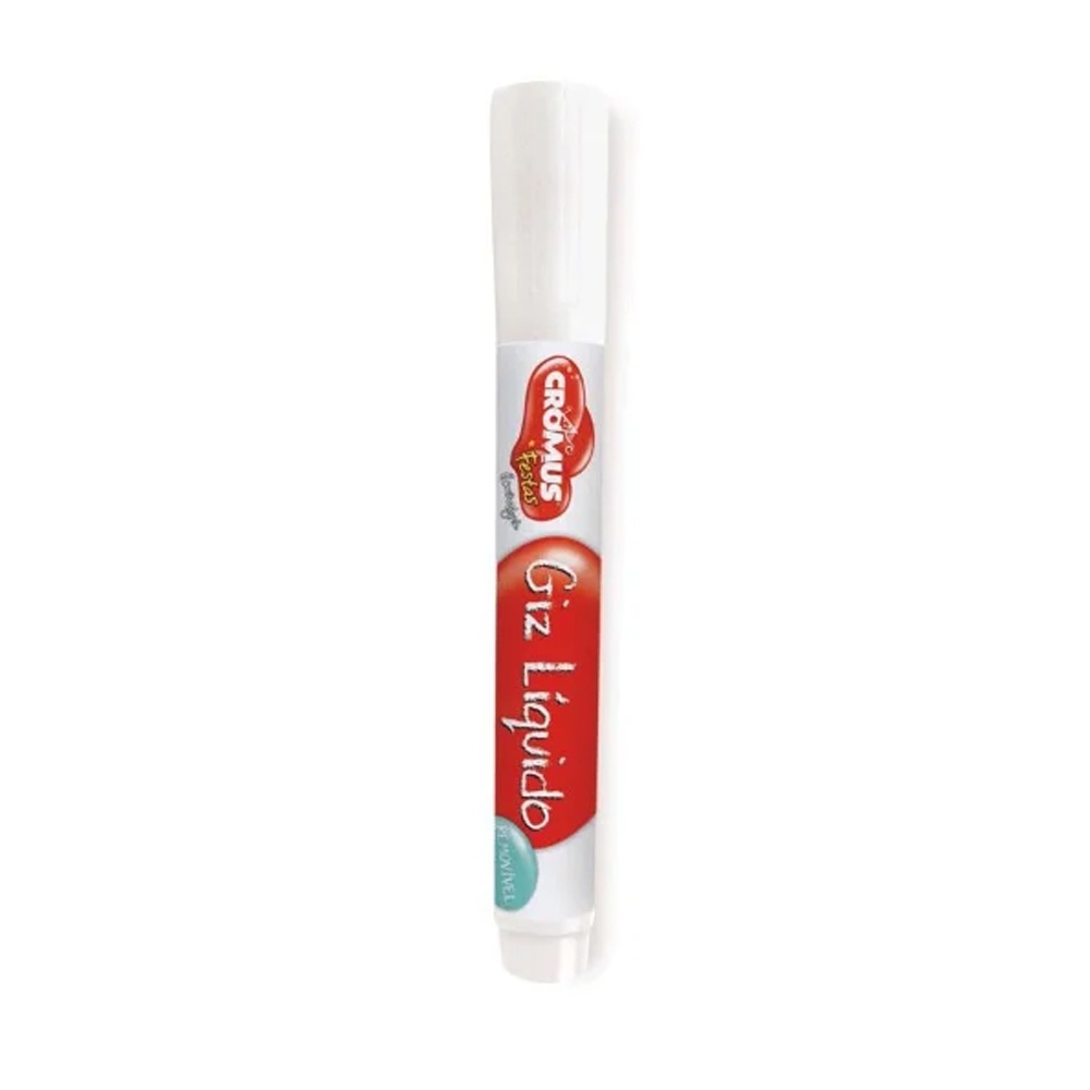 Caneta Branca De Giz Liquido - Cromus - Stationery