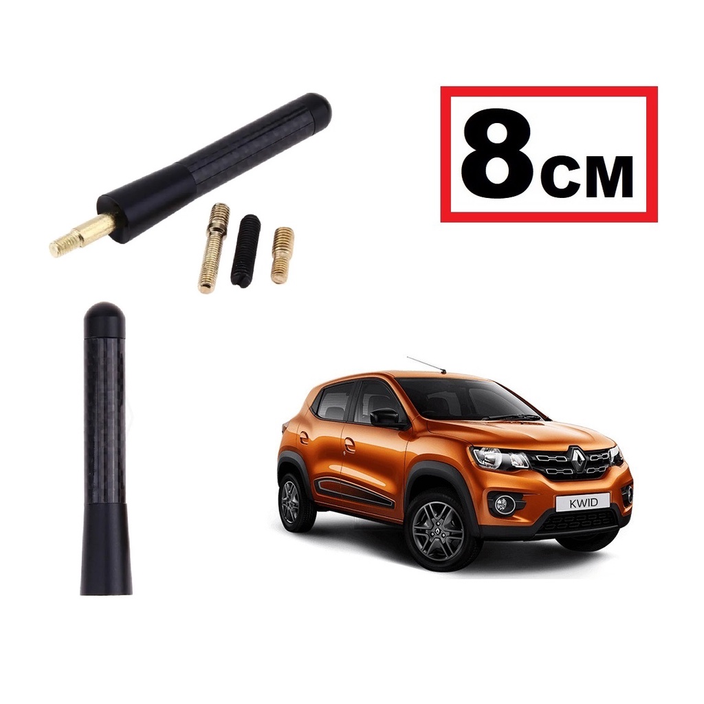 Mini Haste Antena Teto Fibra Carbono 8cm Renault Kwid | Shopee Brasil
