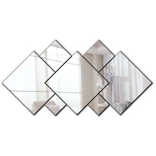 Espelho Decorativo Acrílico 7 Peças Geométrico P21