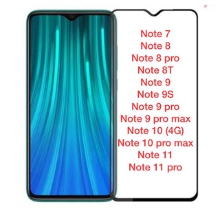 Película De Vidro Da Tela 3D Modelos Variados Redmi (Note 7, Note 8, Note 8 Pro, Note 8T, Note 9, Note 9S, Note 9 Pro, Note 9 Pro Max, Note 11, Note 11 Pro) Pronta Entrega