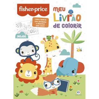 Livro - Fisher-Price - Meu livrão de colorir