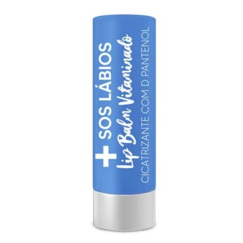 Protetor Labial Top Beauty Sos Lábios Lip Balm Vitaminado 3,5gr em Oferta na Shopee