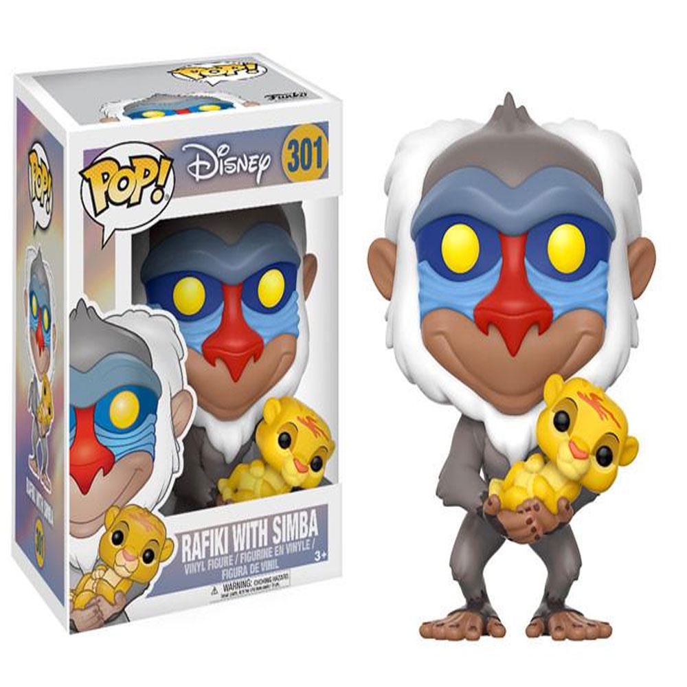 Funko Pop Disney Lion King - Rafiki 301 Novo Original em Oferta na Shopee