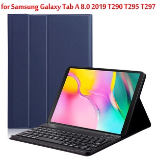 Capa De Teclado Sem Fio Bluetooth Para Tablet Samsung Galaxy Tab A 8.0 2019 T290 T295 T297 Sm-T290 Sm-T295