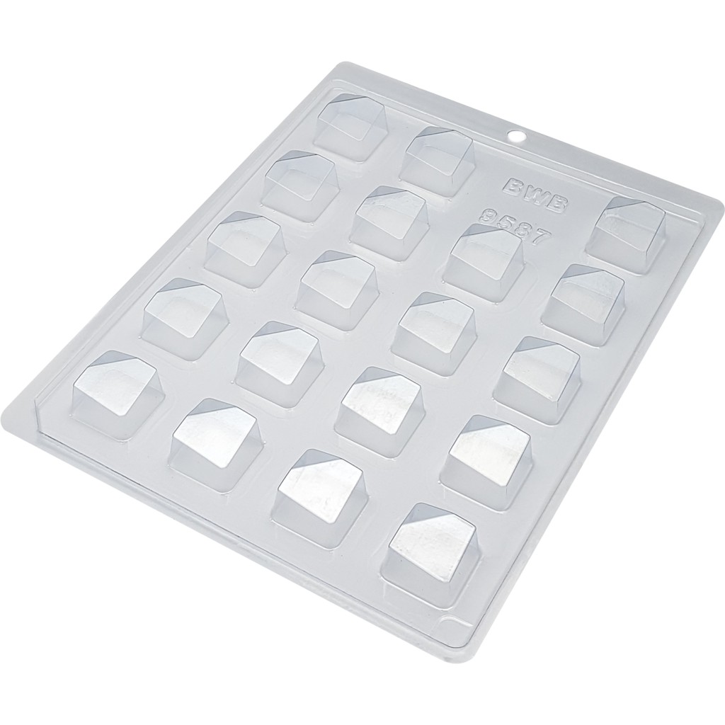 1~10 Forma Simples Bombom Detalhado10 9587 - (A4) em Acetato BWB Para Doces de Chocolate e Confeitaria. em Oferta na Shopee