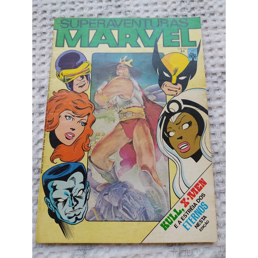 Superaventuras Marvel nº 24, Ed. Abril, formatinho, hq, R