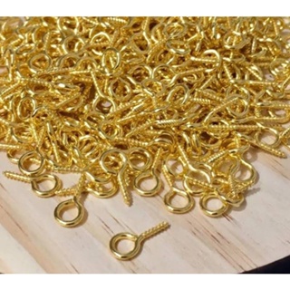 100 pino parafuso para pingente/ chaveiro mini pitão em Oferta na Shopee