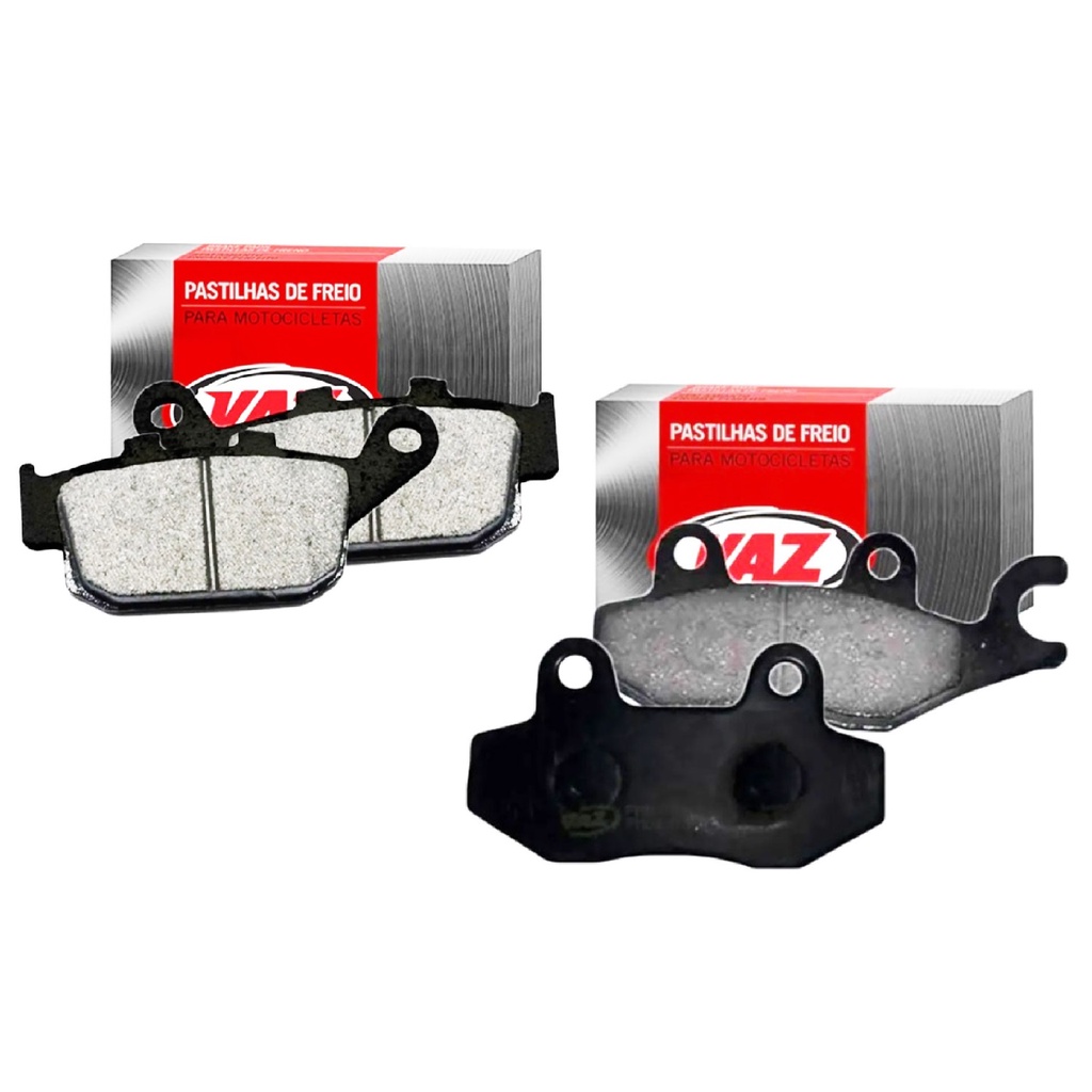 Kit Pastilhas de Freio Cb 300R Sem Abs Ecopads Vaz