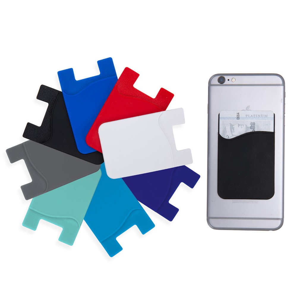 Adesivo Porta Cartão De Silicone Para Celular em Oferta na Shopee