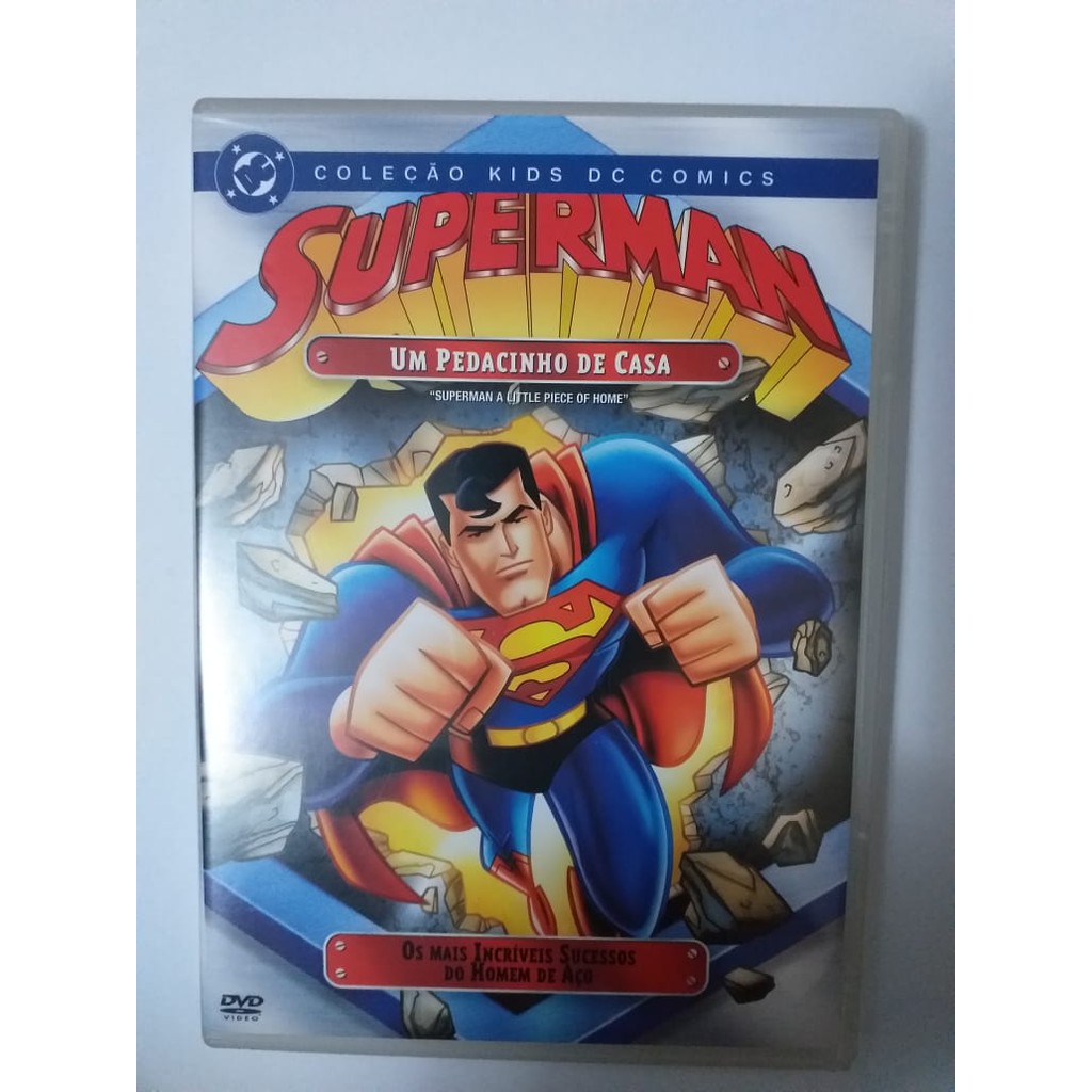 DVD SUPERMAN UM PEDACINHO DE CASA