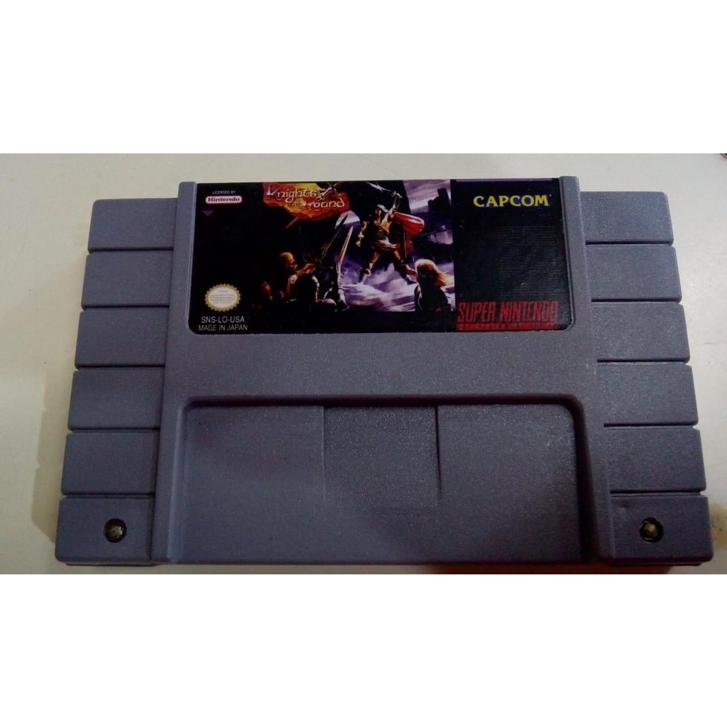 Fita Knights Of The Round Snes Cartucho jogo Super Nintendo
