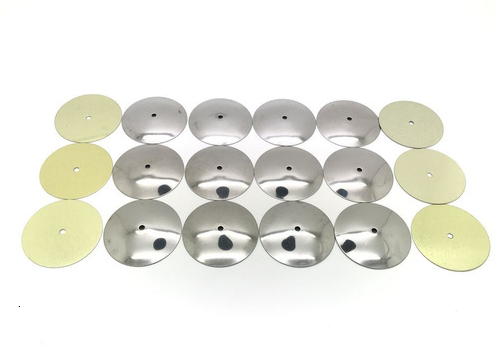 Platinelas Inox Pandeiro 6 Pares Abafador Ta 720 Torelli