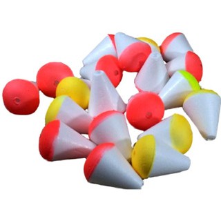 Boia Isopor n° 7 - Pacote com 100 - 33x46mm - Cores Variadas em Oferta na Shopee