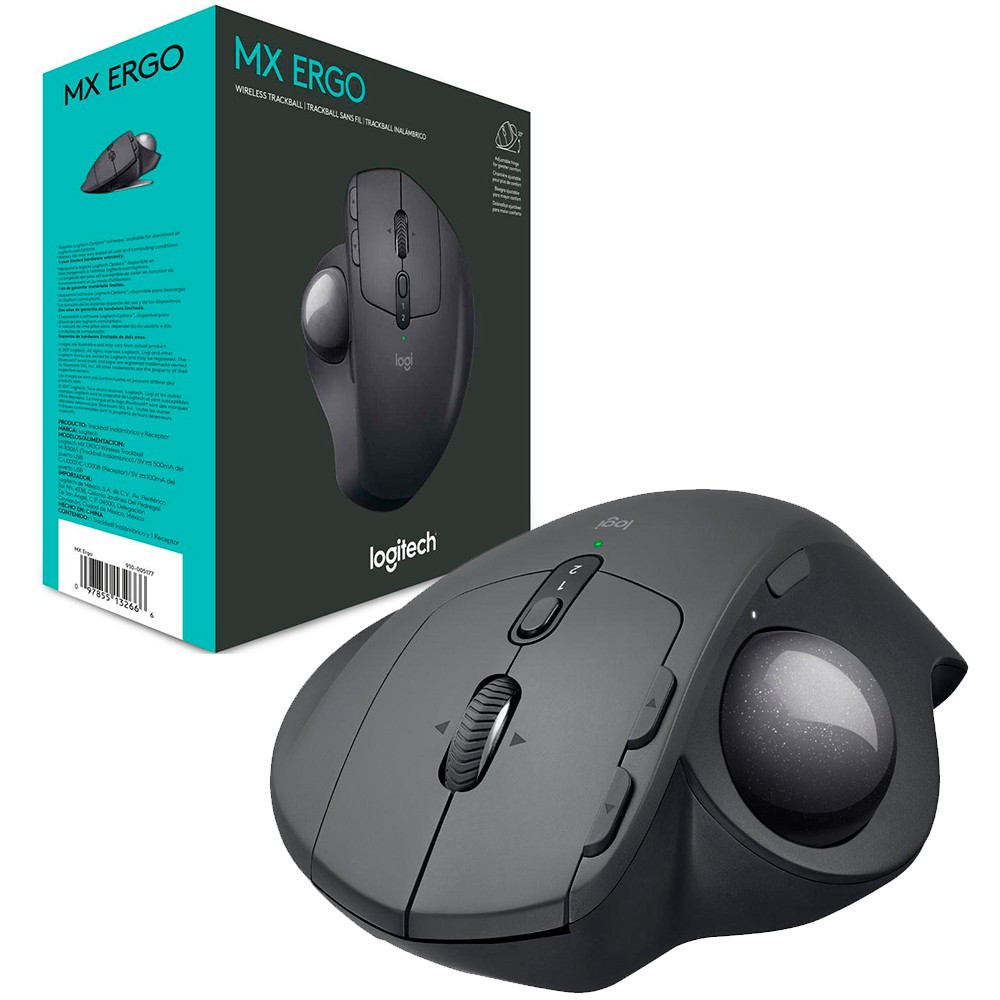 Mouse ergonomico logitech mx vertical sem fio recarreg vel flow unify