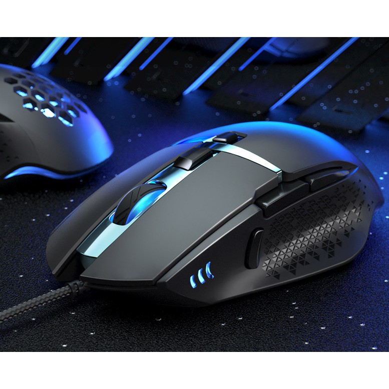 Mouse Gamer 7200 Dpi Rgb Rg-90 War Shark