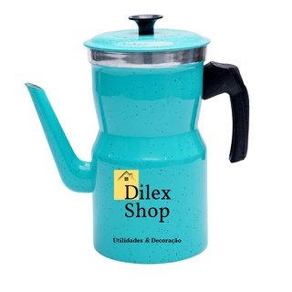 Bule Cafeteira Café Chá Leite Alumínio Bico Grande 1900 Ml