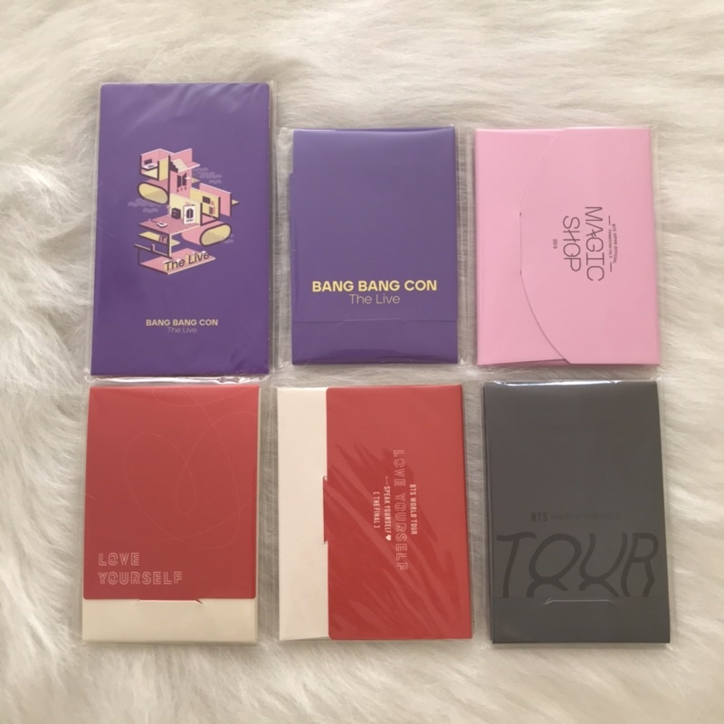 Bts Photocard Set BTS Bang Bang Con Official Message Photocard