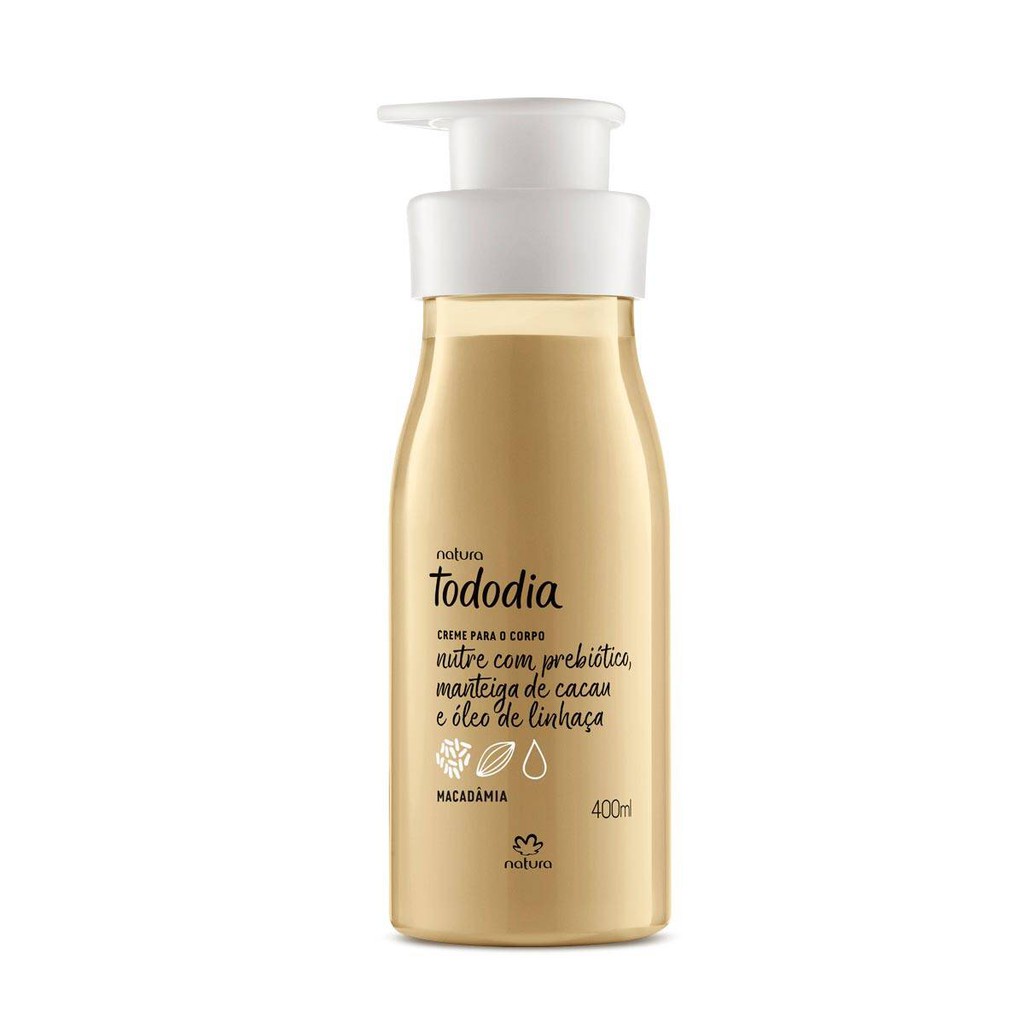 Creme Hidratante para o Corpo Natura Tododia Macadâmia Feminino 400ml