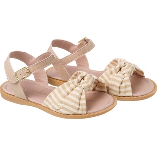 Sandalia Feminina Infantil Nozinho Bebe Barato - Café com Leite