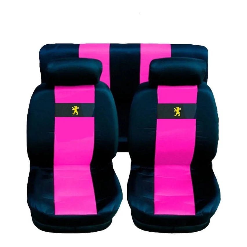 Capa Banco Carro Automotivo Peugeot 206 207 208 Tecido Todas as cores: Vermelho-Rosa-Azul-Verde-Amarelo-Branco