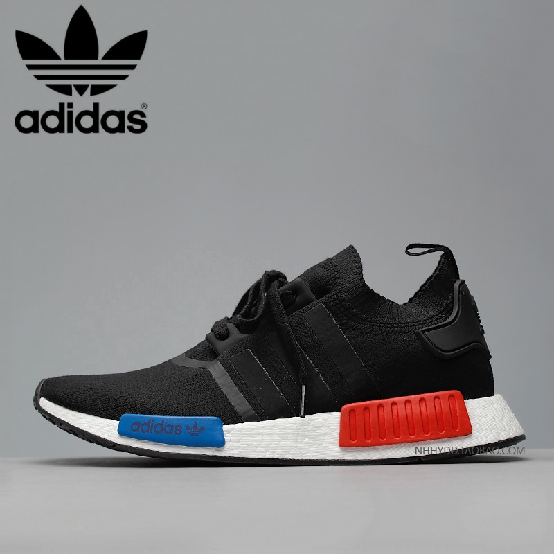 adidas nmd vermelho e azul