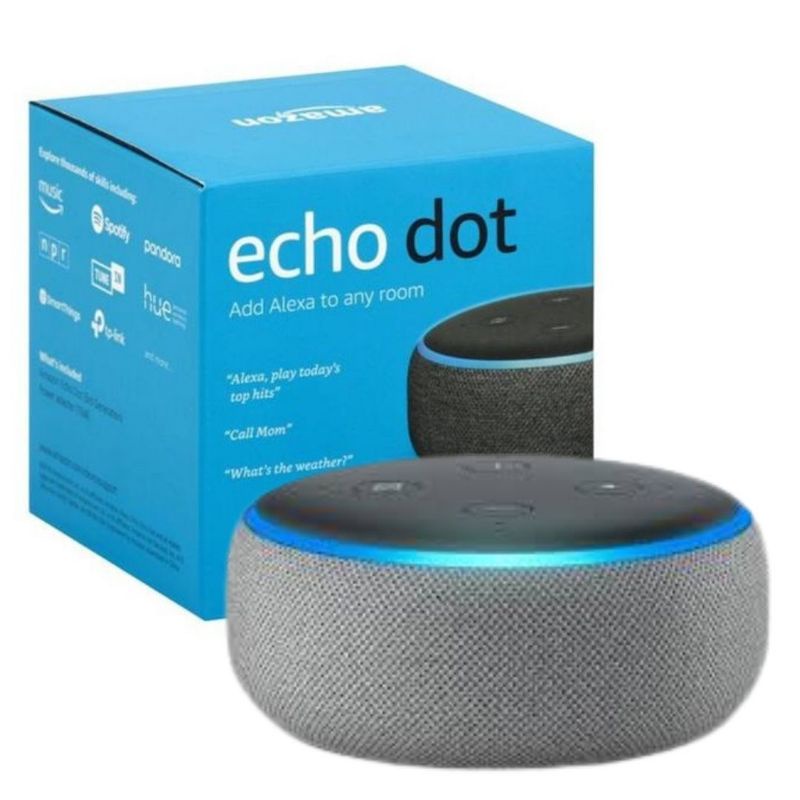 Smart Speaker Amazon Alexa Echo Dot 3 Shopee Brasil