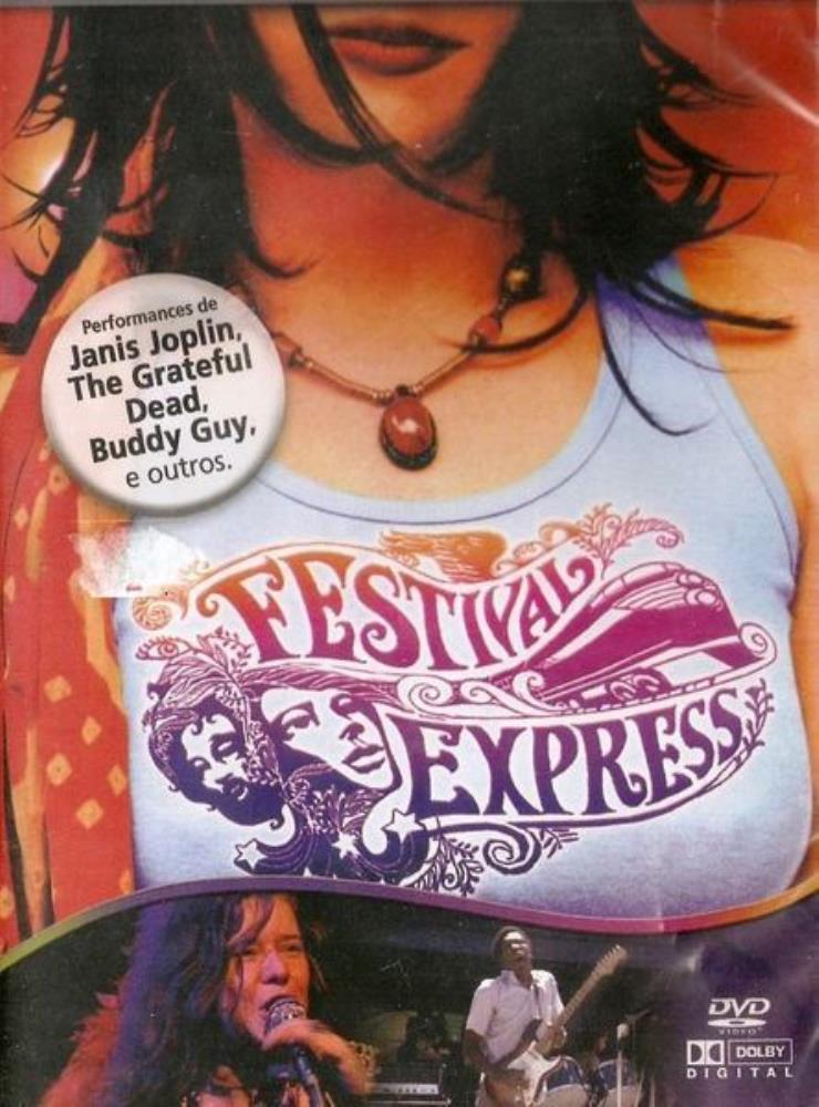 DVD Festival Express - Janis Joplin - Buddy Guy