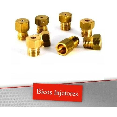 Kit 7 Bicos Gas Glp Para Fogao Electrolux 5 Bocas E 1 Forno 76srx