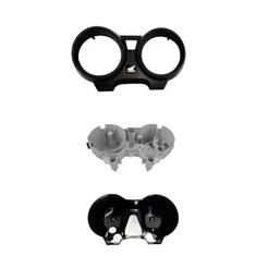 Trio Carcaça Painel Honda Cg 150 Sport Logo 2004 A 2008 Superior e Inferior Preta Interna Branca