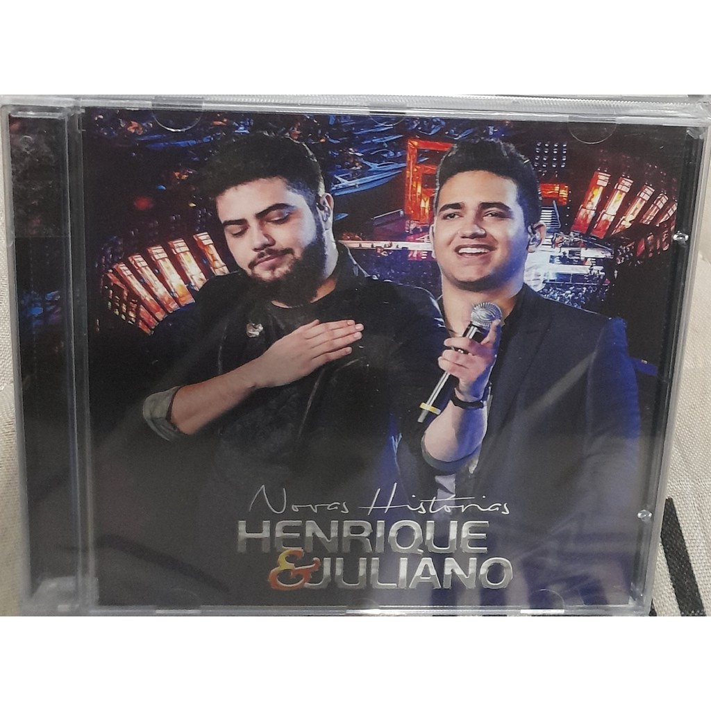 CD-HENRIQUE & JULIANO-NOVAS HISTORIAS-NOVO LACRADO SERTANEJO | Shopee ...
