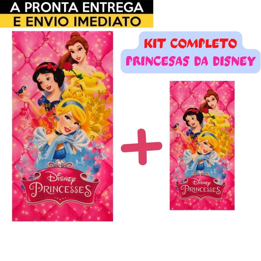 Kit Toalha De Banho E Rosto Infantil