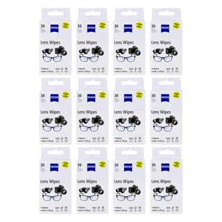 Kit Lens Wipes Zeiss C/ 360 Lenços Umedecidos em Oferta na Shopee